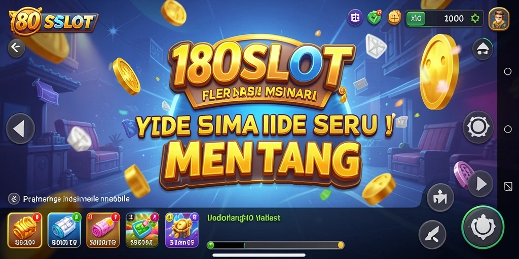 Screenshot menunjukkan momen seru dalam gameplay Idle 180SLOT.
