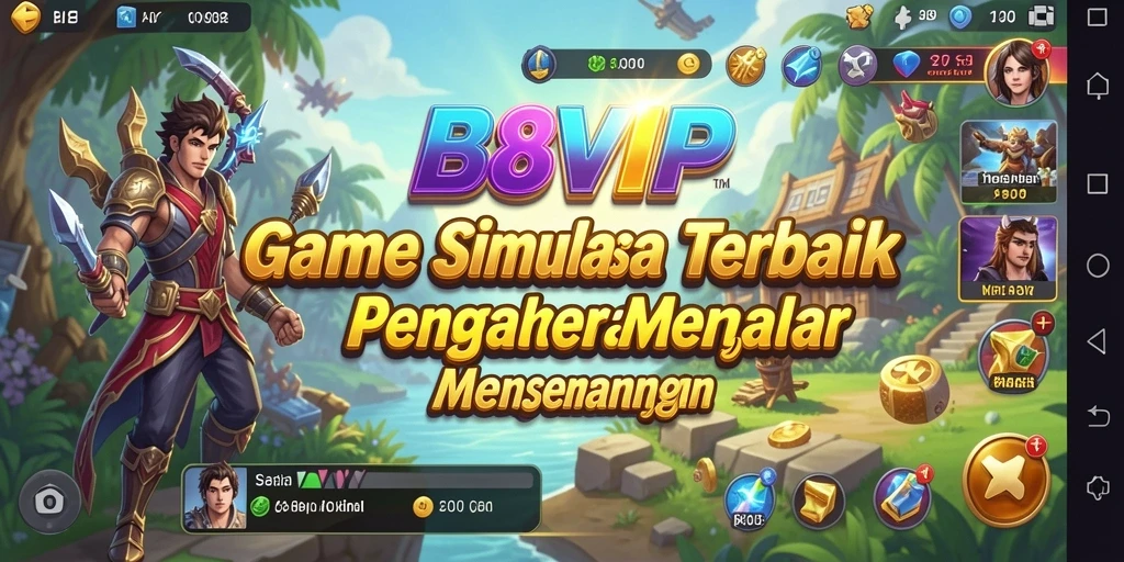 Gameplay B8VIP menampilkan simulasi yang mendalam dan interaktif.
