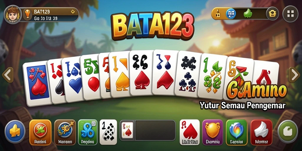 Gameplay Domino menegangkan dengan teman-teman dan pemain lain.