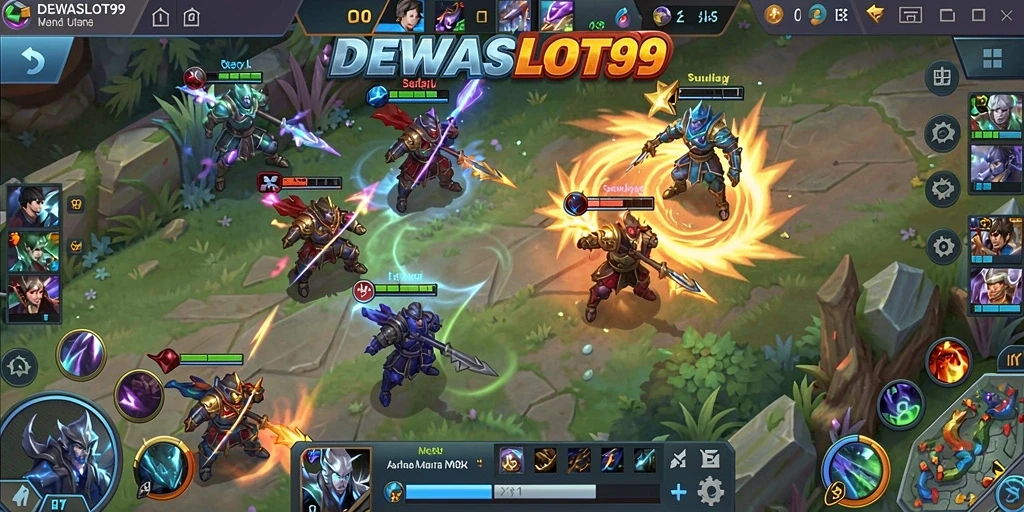 Gameplay DEWASLOT99 yang seru dan penuh aksi.