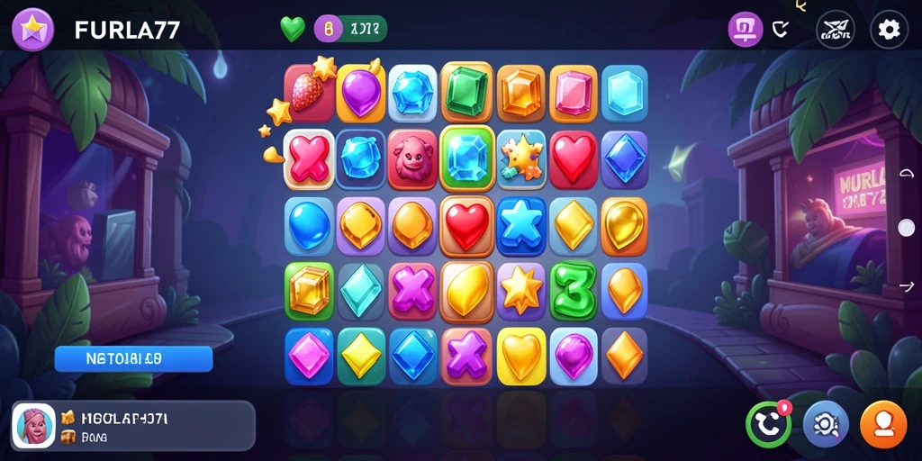 Menampilkan gameplay seru dari FURLA77 dengan tantangan mencocokkan item.