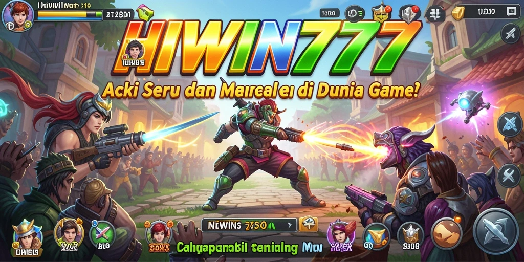 Tampilan seru gameplay HIWIN777 yang penuh aksi.