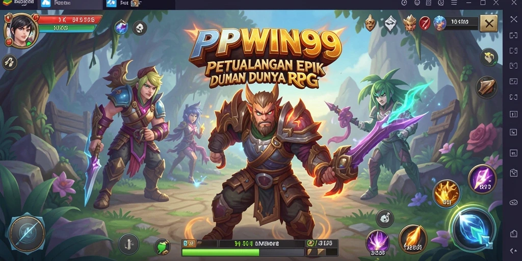 Tangkap momen seru gameplay RPG dalam PPWIN99.