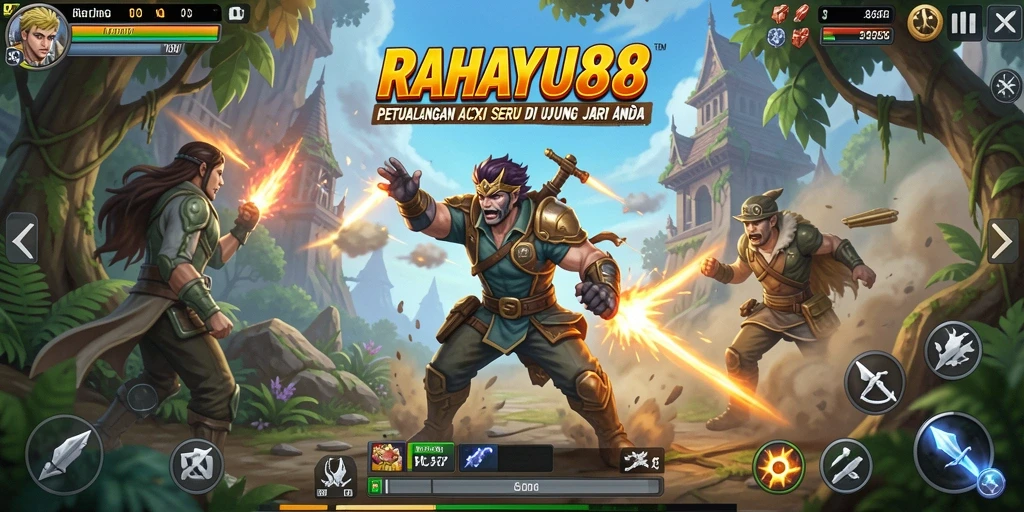 Screenshot gameplay RAHAYU88 menampilkan aksi seru dan grafis yang menawan.