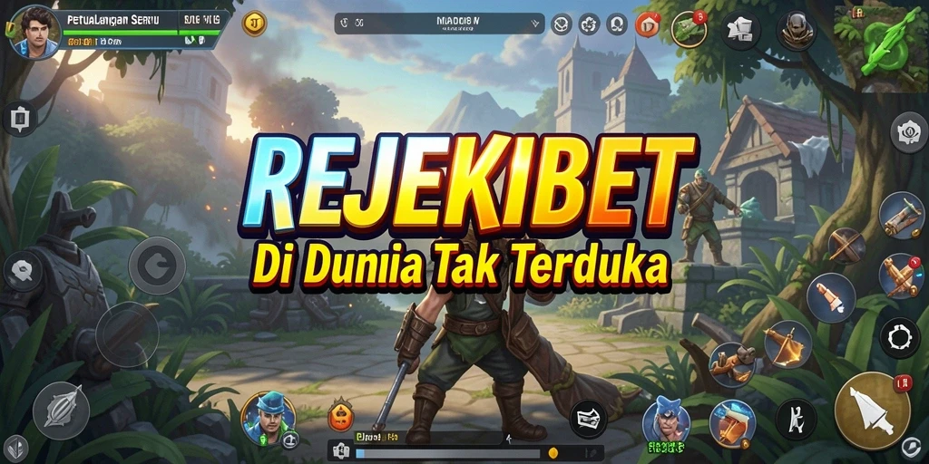 Gameplay REJEKIBET yang penuh petualangan dan misteri.